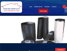 Tablet Screenshot of casadeliman.com